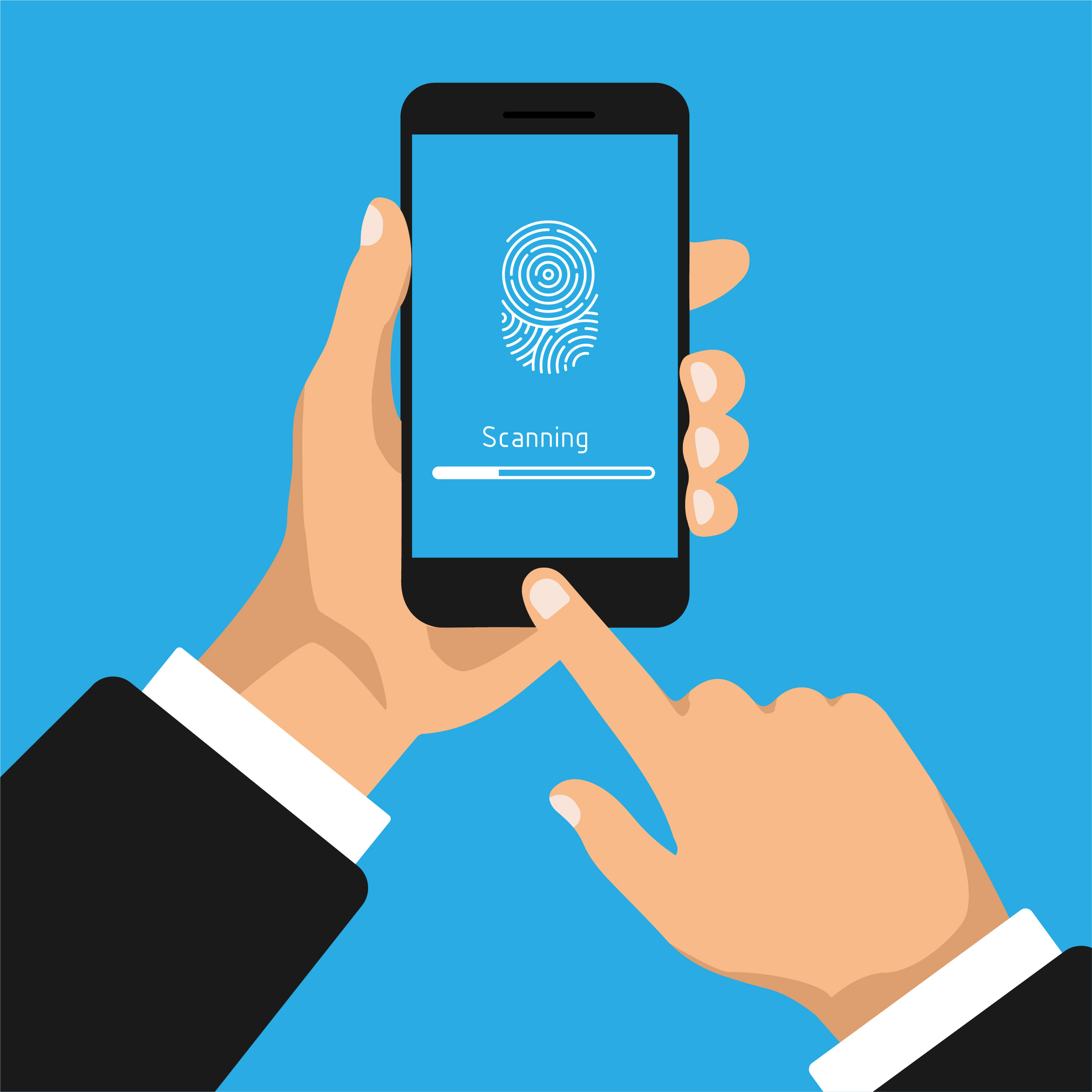 Reliable & Secure Time Tracking Through Fingerprint or Facial Recognition