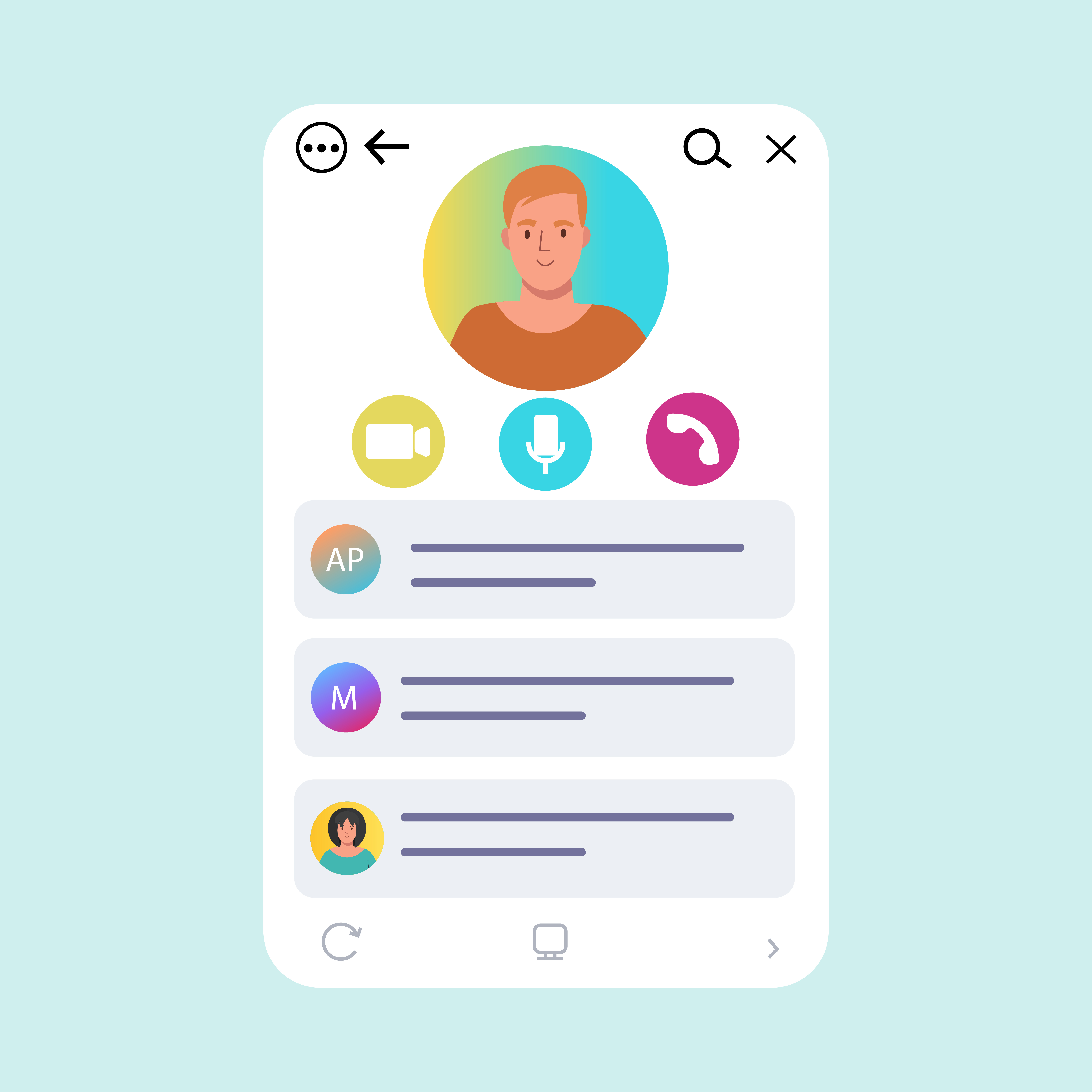 Centralized Overview of Employee Information and Work Details